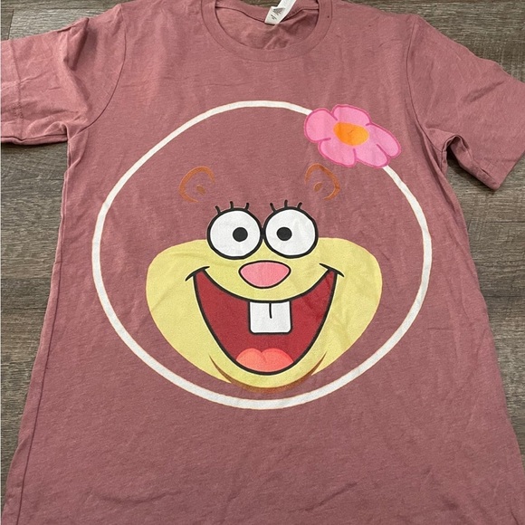 NWOT Spongebob Squarepants Sandy Cheeks T-shirt size small - Picture 3 of 8